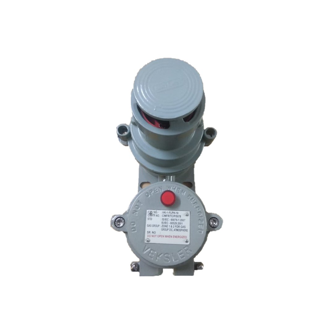 Veksler Flameproof hooter and alarm sounder, Ex d IP-66