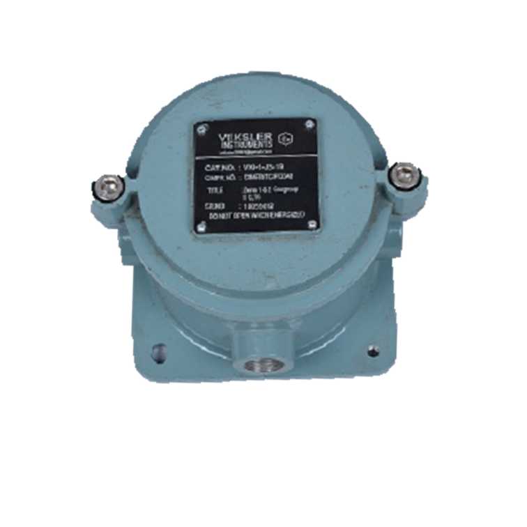 Veksler Flameproof junction box in die-cast LM-6 aluminium, Ex d IP-66