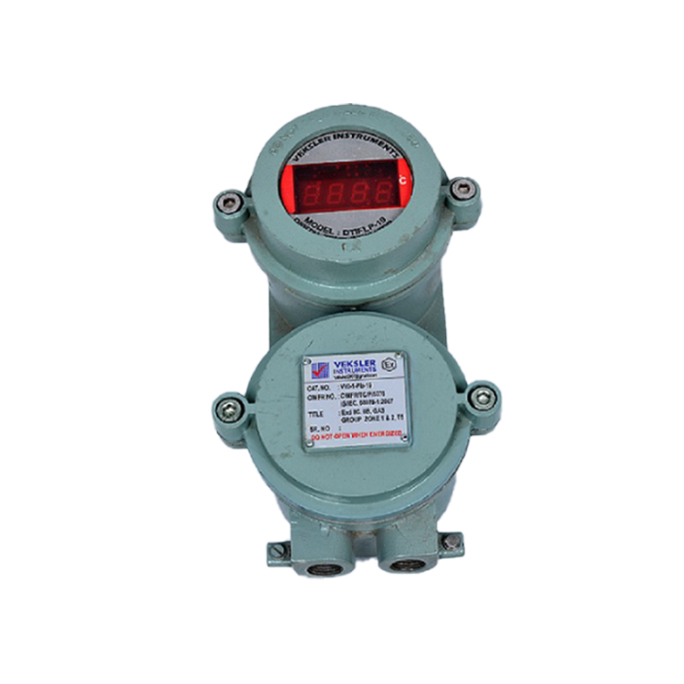 Veksler Flameproof digital temperature indicator, Ex d IP-66 field display
